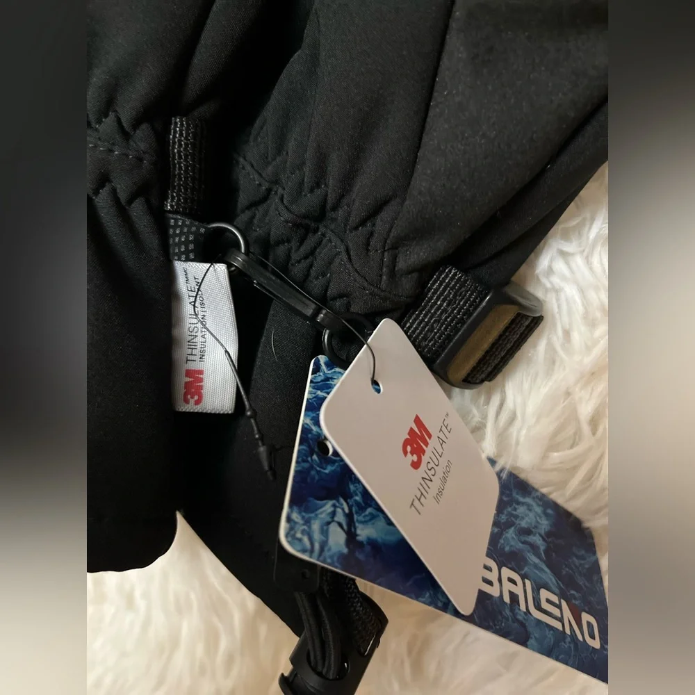 Baleno insulated 3M Black Thinsulate Gloves Ladies M ski snow winter